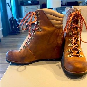 Sorel Waterproof Heeled Snow Boots